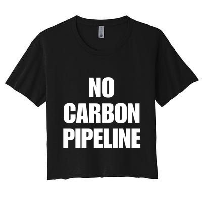 No Carbon Pipeline Crop Top