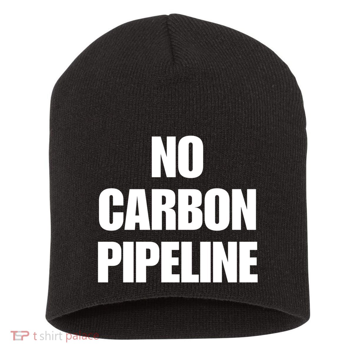 No Carbon Pipeline Short Acrylic Beanie