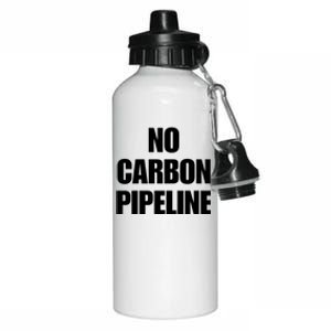 No Carbon Pipeline Aluminum Water Bottle 