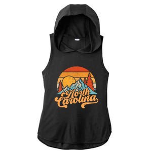 North Carolina Pride North Carolina Holiday North Carolina Ladies PosiCharge Tri-Blend Wicking Draft Hoodie Tank