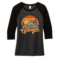 North Carolina Pride North Carolina Holiday North Carolina Women's Tri-Blend 3/4-Sleeve Raglan Shirt