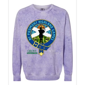 North Carolina Piedmont Highland Games Piper Edition Colorblast Crewneck Sweatshirt