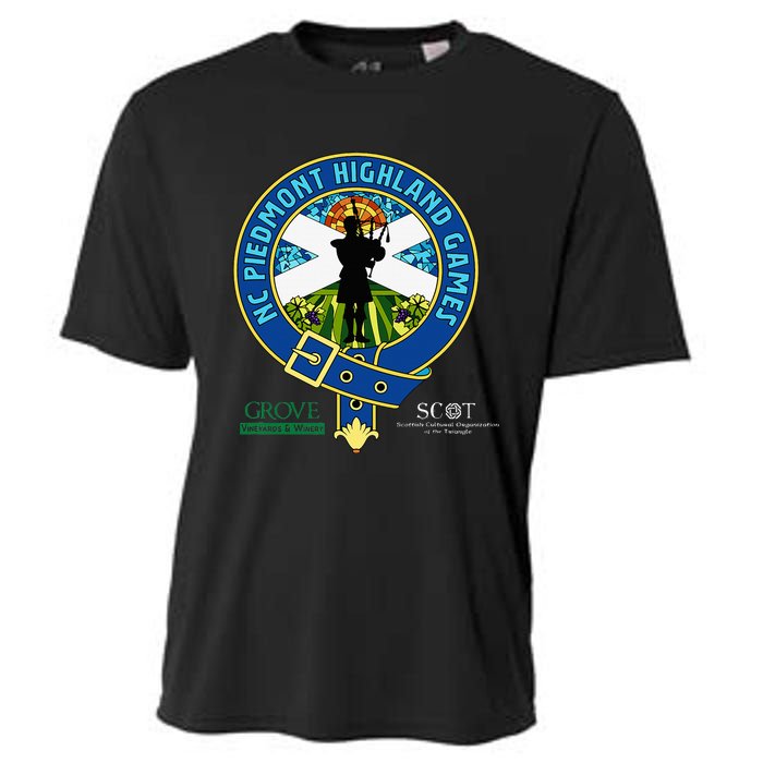 North Carolina Piedmont Highland Games Piper Edition Cooling Performance Crew T-Shirt