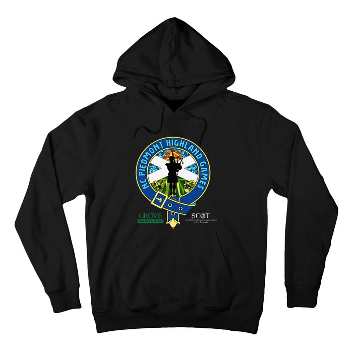 North Carolina Piedmont Highland Games Piper Edition Hoodie