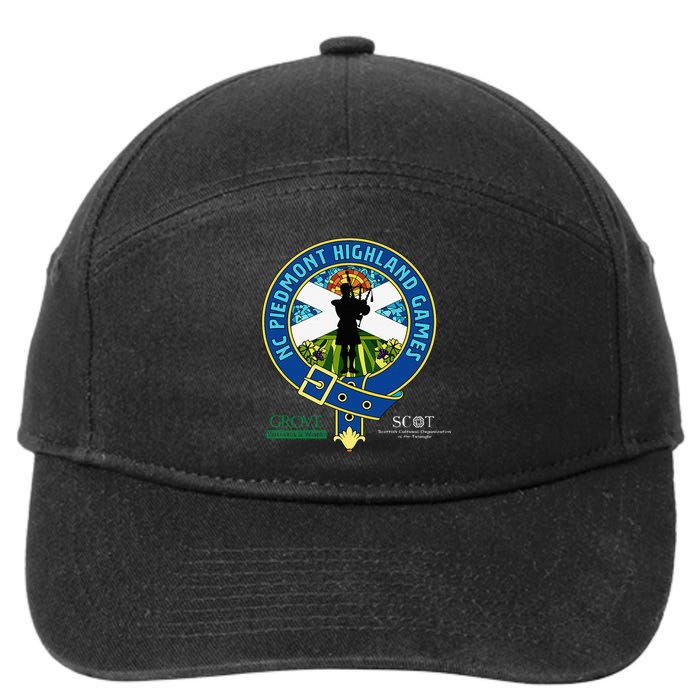 North Carolina Piedmont Highland Games Piper Edition 7-Panel Snapback Hat