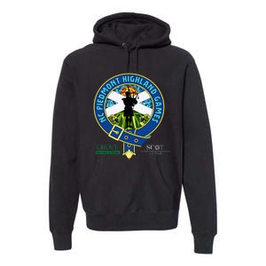 North Carolina Piedmont Highland Games Piper Edition Premium Hoodie