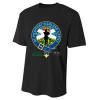 North Carolina Piedmont Highland Games Piper Edition Performance Sprint T-Shirt