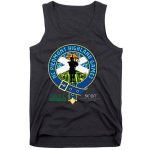 North Carolina Piedmont Highland Games Piper Edition Tank Top