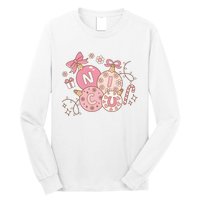 Nicu Christmas Pink Intensive Care Unit Nurse Christmas Long Sleeve Shirt