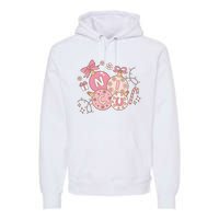 Nicu Christmas Pink Intensive Care Unit Nurse Christmas Premium Hoodie