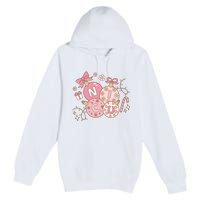 Nicu Christmas Pink Intensive Care Unit Nurse Christmas Premium Pullover Hoodie