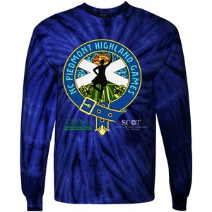 North Carolina Piedmont Highland Games Dancer Edition Tie-Dye Long Sleeve Shirt