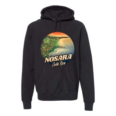 Nosara Costa Rica Touristic Premium Hoodie