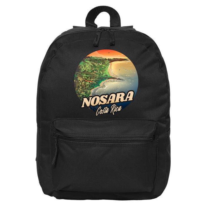 Nosara Costa Rica Touristic 16 in Basic Backpack