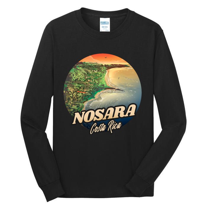 Nosara Costa Rica Touristic Tall Long Sleeve T-Shirt