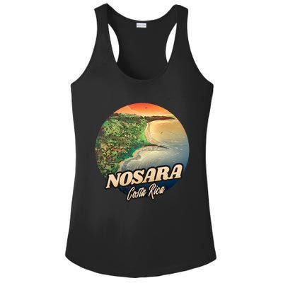 Nosara Costa Rica Touristic Ladies PosiCharge Competitor Racerback Tank