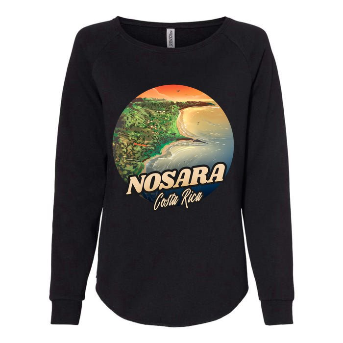 Nosara Costa Rica Touristic Womens California Wash Sweatshirt