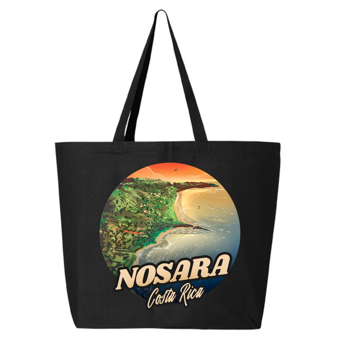 Nosara Costa Rica Touristic 25L Jumbo Tote
