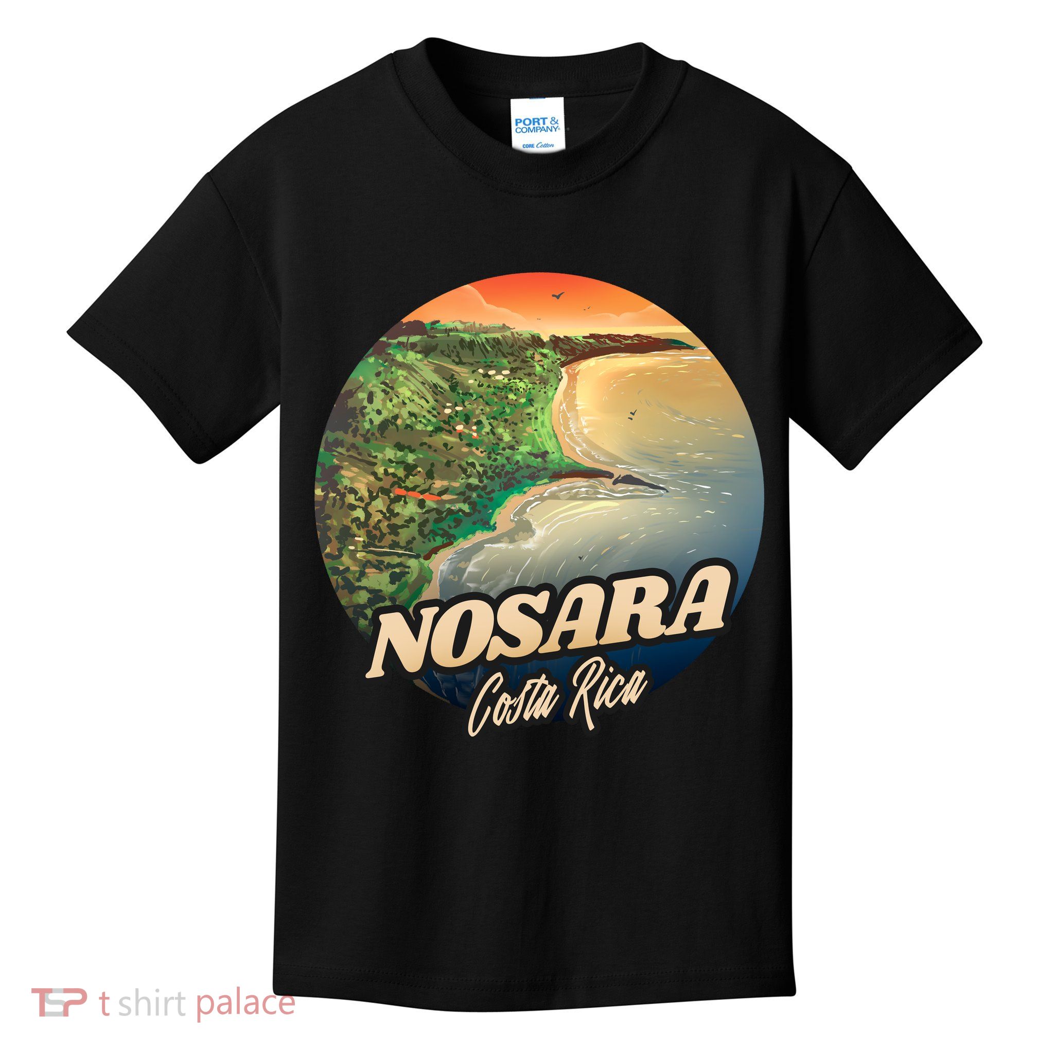 Nosara Costa Rica Touristic Kids T-Shirt
