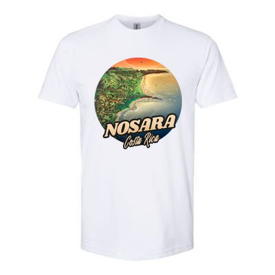 Nosara Costa Rica Touristic Softstyle CVC T-Shirt