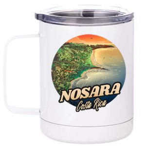 Nosara Costa Rica Touristic 12 oz Stainless Steel Tumbler Cup