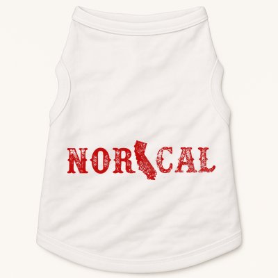 NOR CAL Retro Style California Doggie Tank