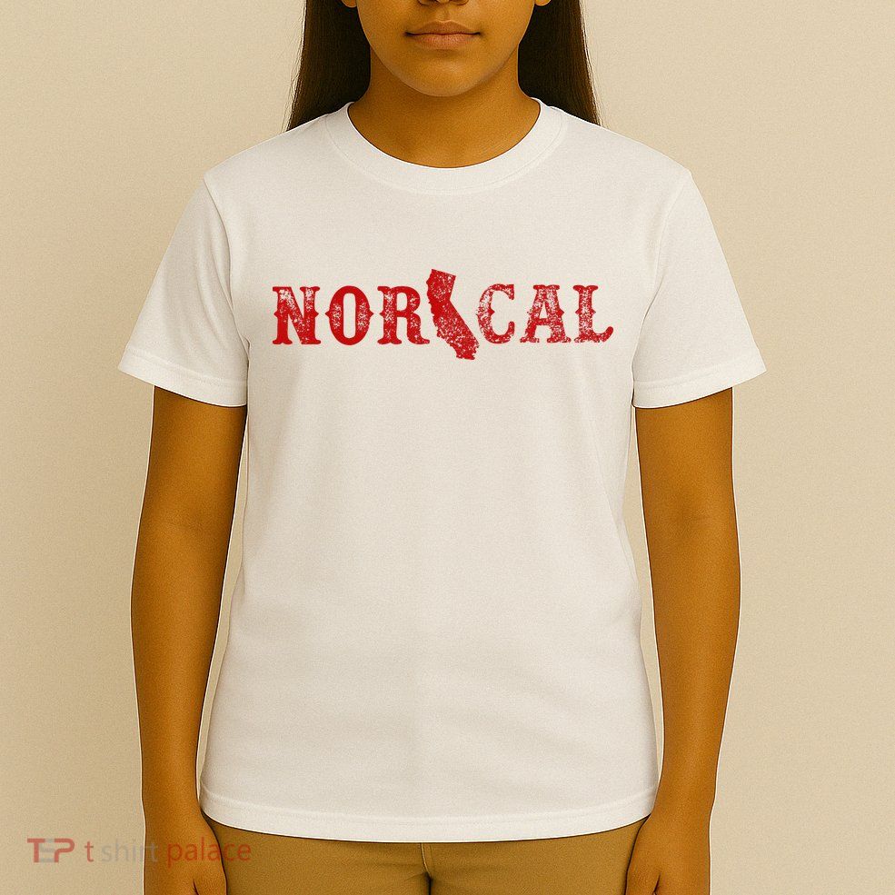 NOR CAL Retro Style California T-Shirt