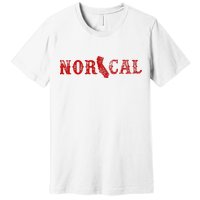 NOR CAL Retro Style California Premium T-Shirt