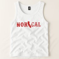 NOR CAL Retro Style California Tank Top