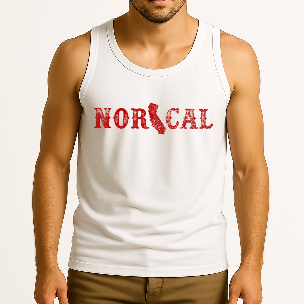 NOR CAL Retro Style California Tank Top