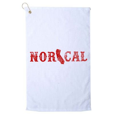 NOR CAL Retro Style California Golf Towel