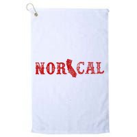 NOR CAL Retro Style California Golf Towel
