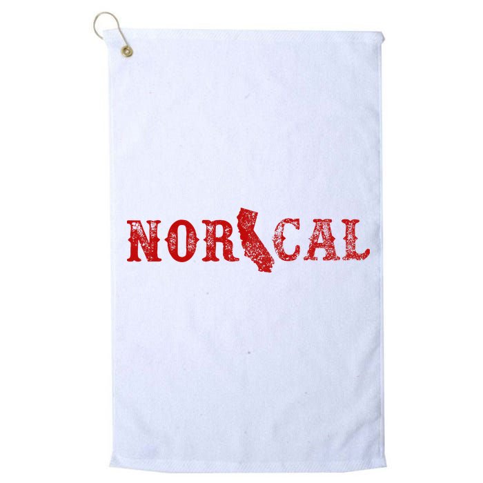 NOR CAL Retro Style California Golf Towel