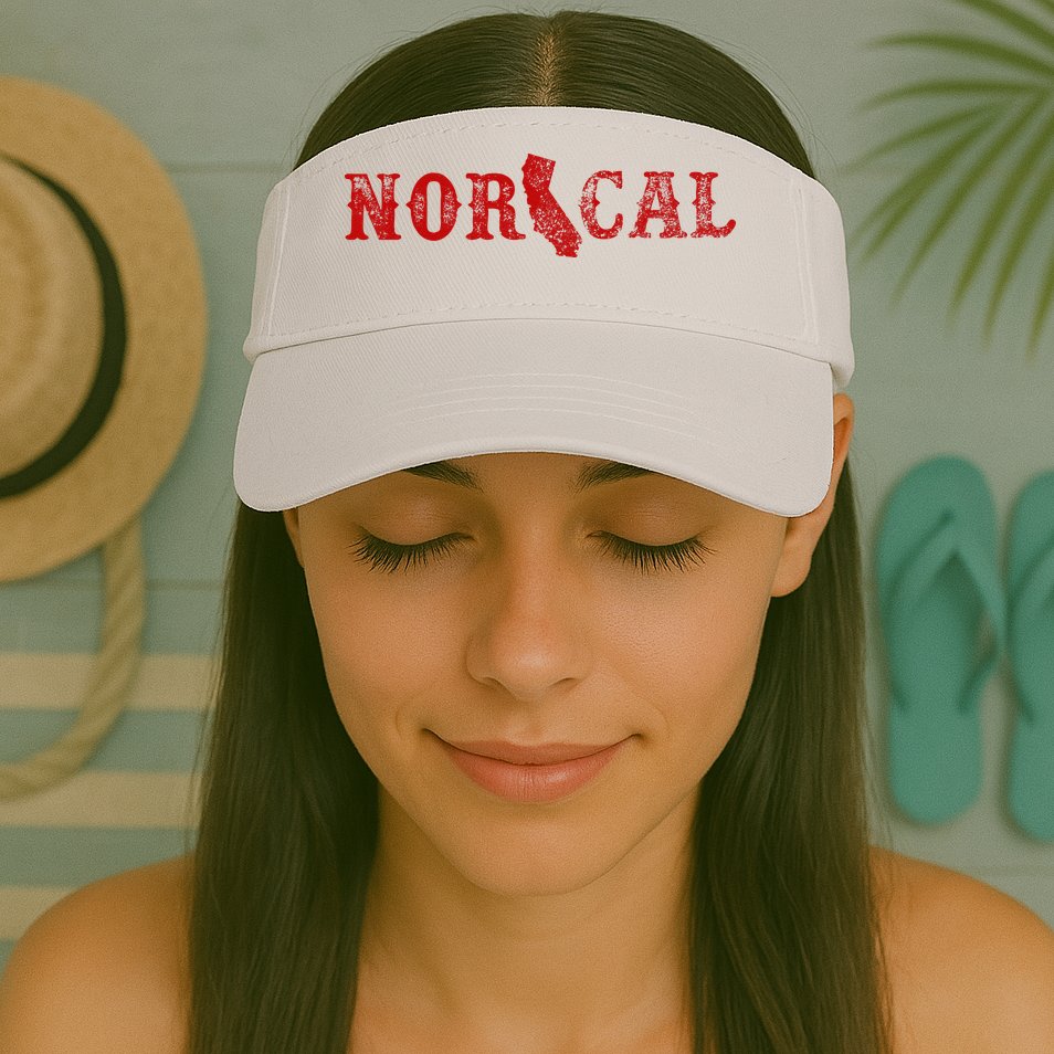 NOR CAL Retro Style California Visor