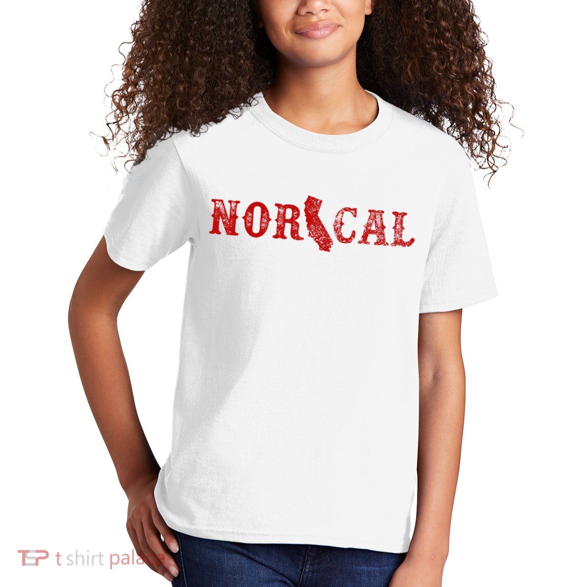 NOR CAL Retro Style California Kids T-Shirt