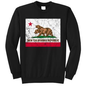 New California Republic Ncr Flag State Distressed Sweatshirt