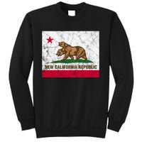 New California Republic Ncr Flag State Distressed Sweatshirt