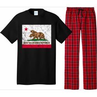 New California Republic Ncr Flag State Distressed Pajama Set