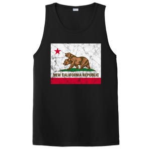 New California Republic Ncr Flag State Distressed PosiCharge Competitor Tank