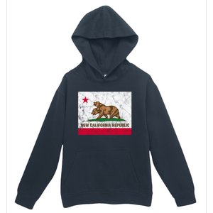 New California Republic Ncr Flag State Distressed Urban Pullover Hoodie