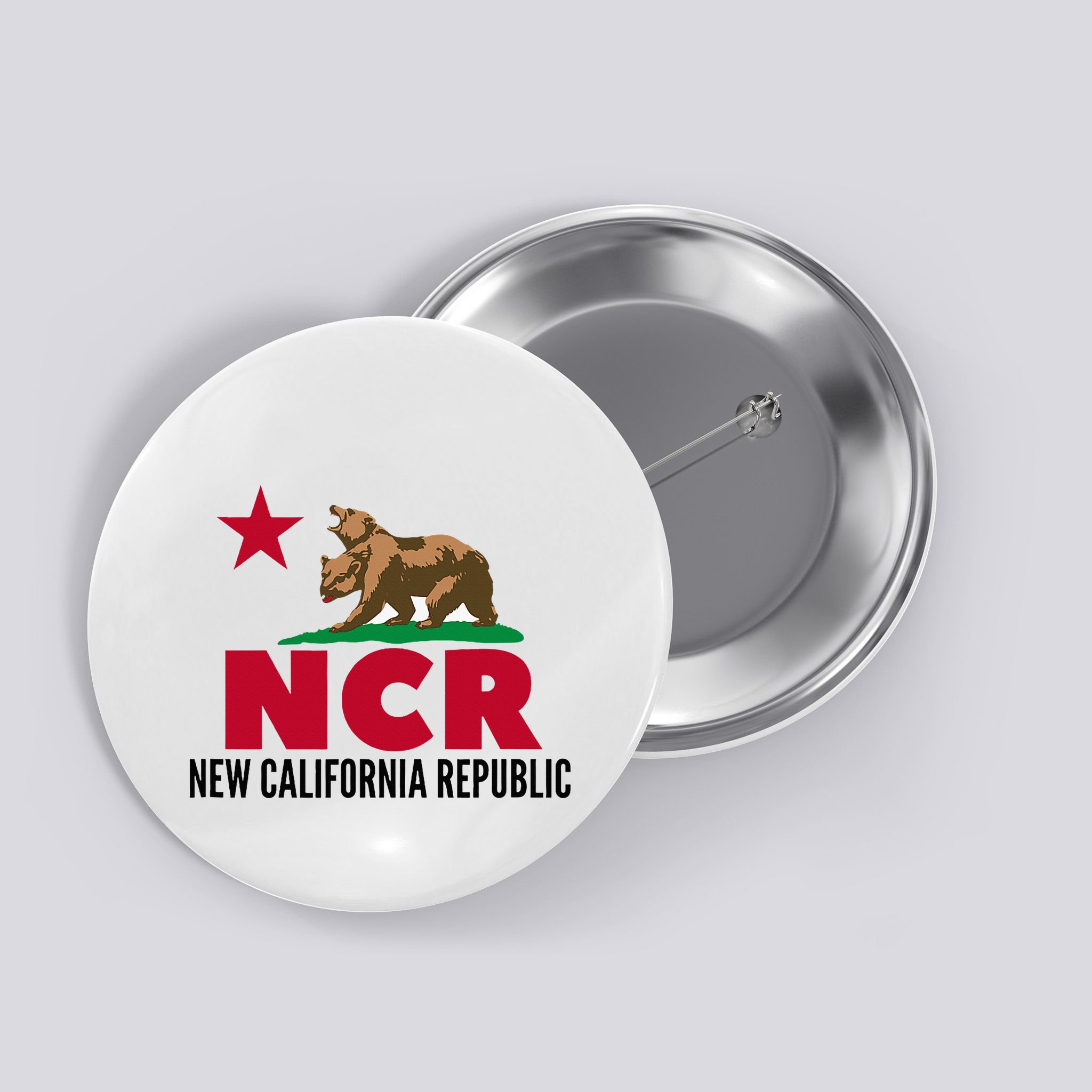 New California Republic Ncr Button