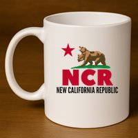 New California Republic Ncr 11oz C Handle Ceramic Mug