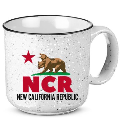 New California Republic Ncr 15oz Campfire Ceramic Mug