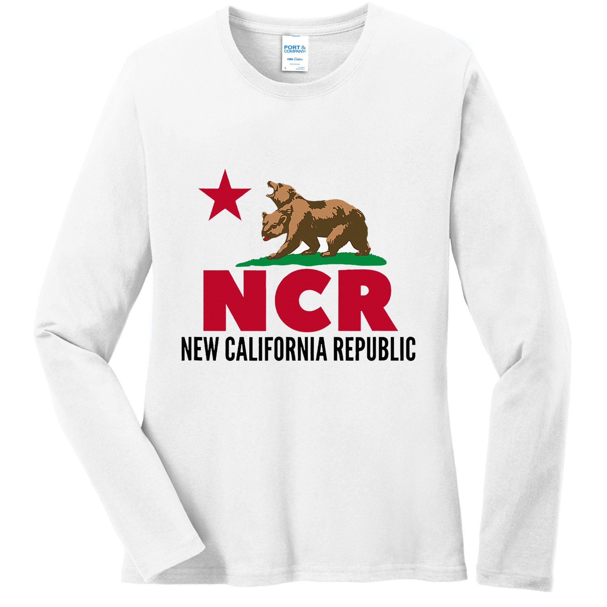 New California Republic Ncr Ladies Long Sleeve Shirt