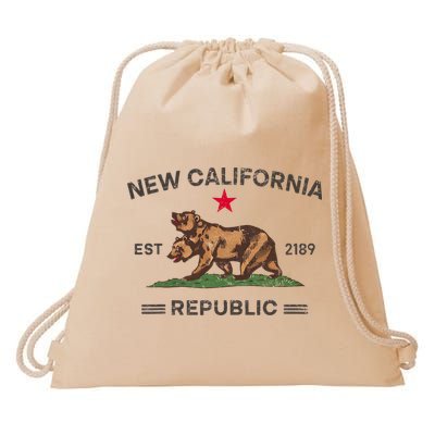 New California Republic Ncr Drawstring Bag