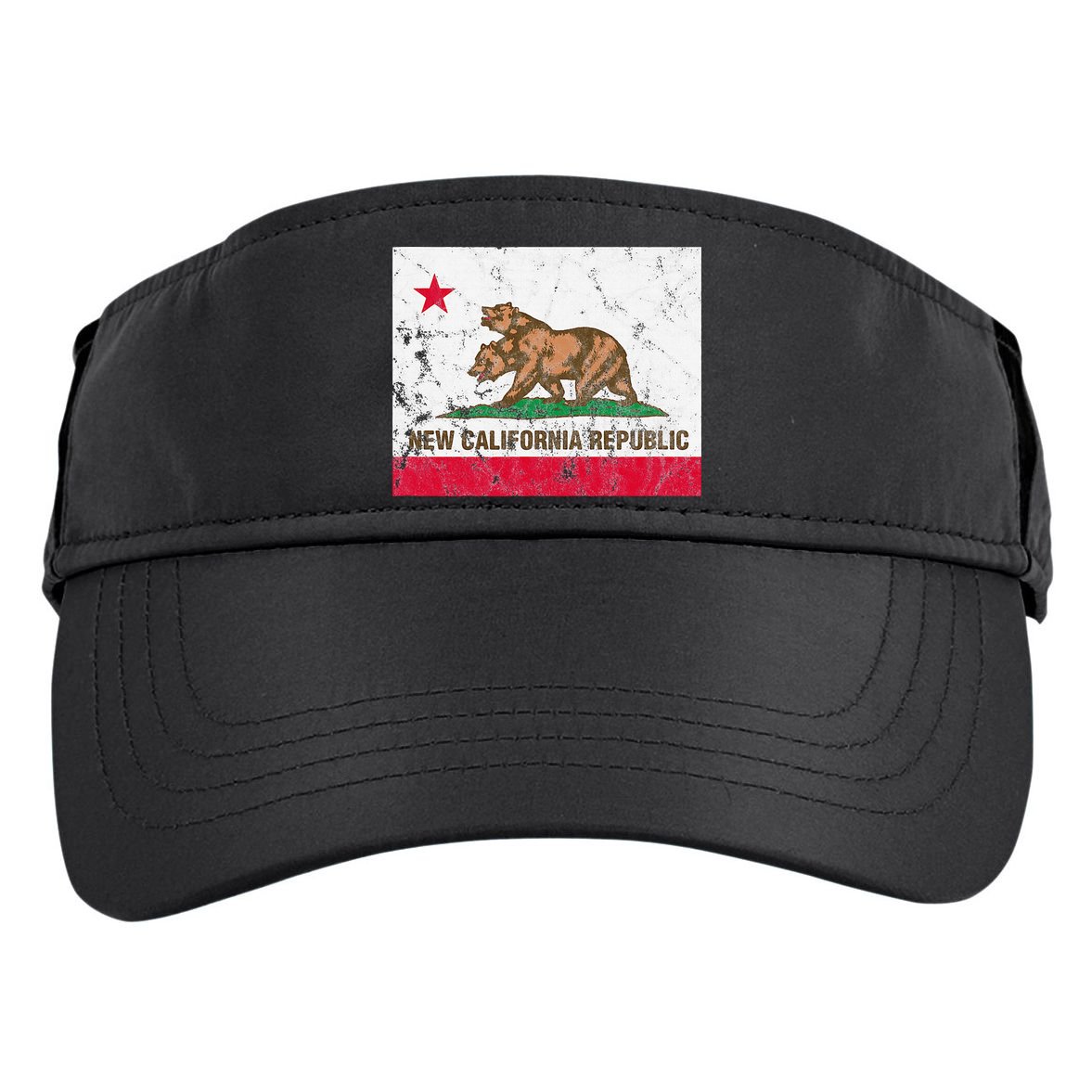 New California Republic Ncr Flag State Adult Drive Performance Visor