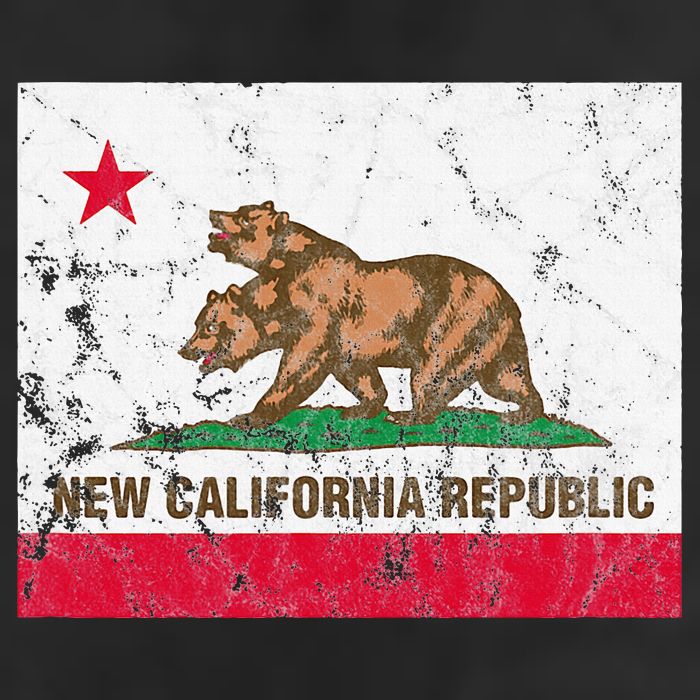 New California Republic Ncr Flag State Adult Drive Performance Visor