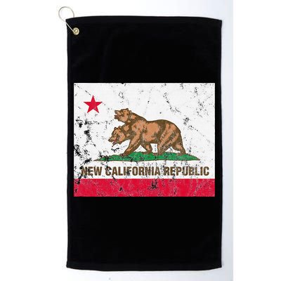 New California Republic Ncr Flag State Golf Towel