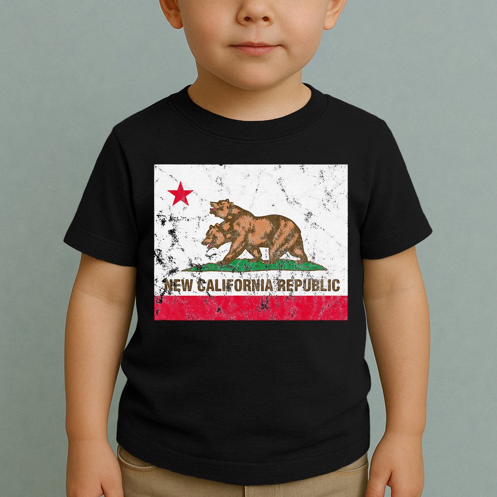 New California Republic Ncr Flag State Toddler T-Shirt