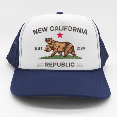 New California Republic Trucker Hat